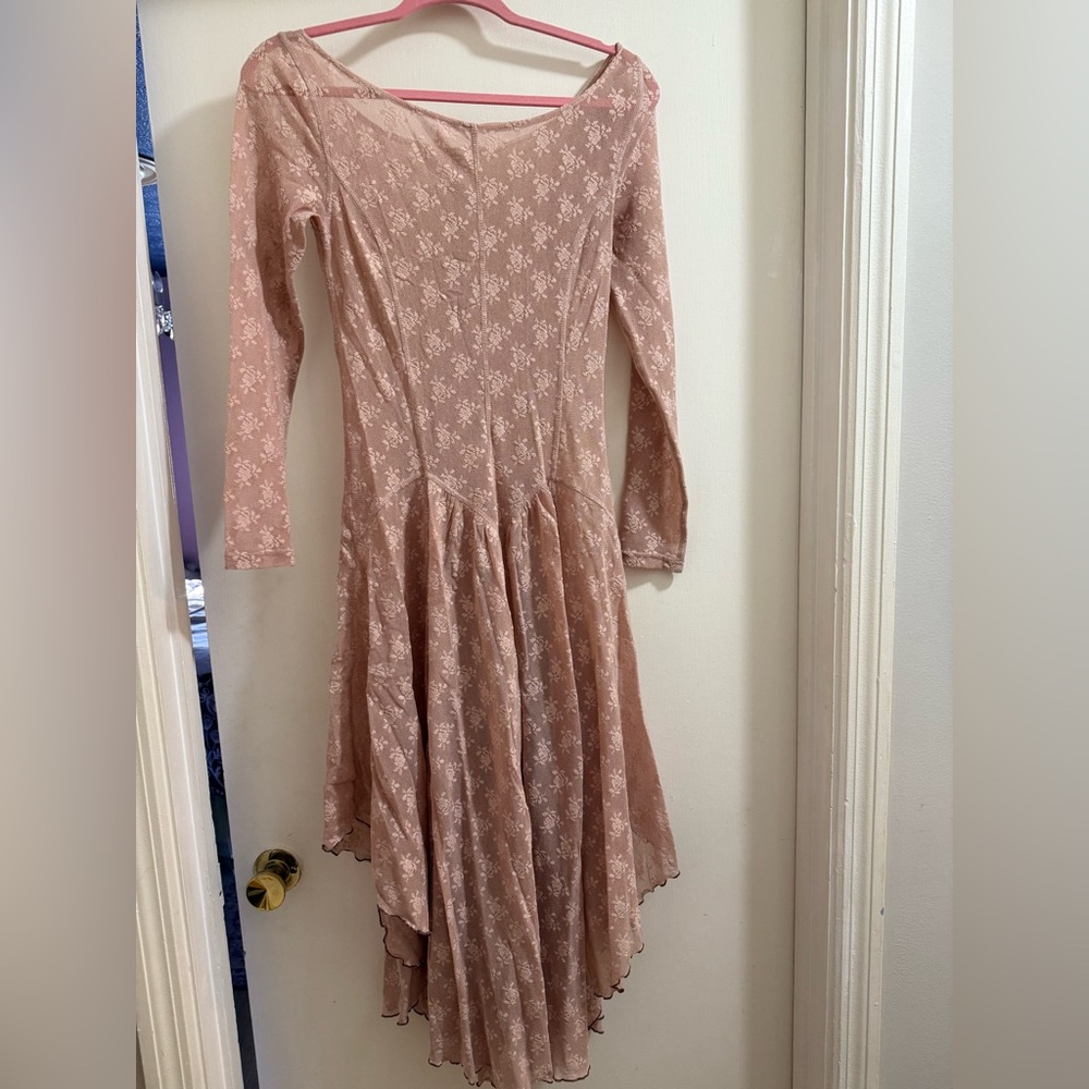 Free People Dial for Drama Lace Dress, Size S